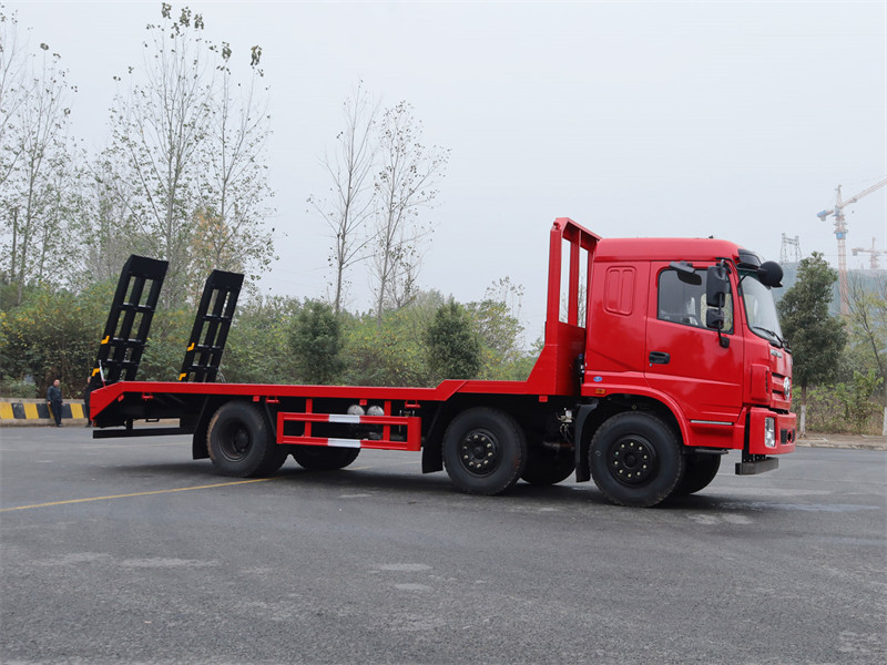 三环昊龙小三轴平板运输车