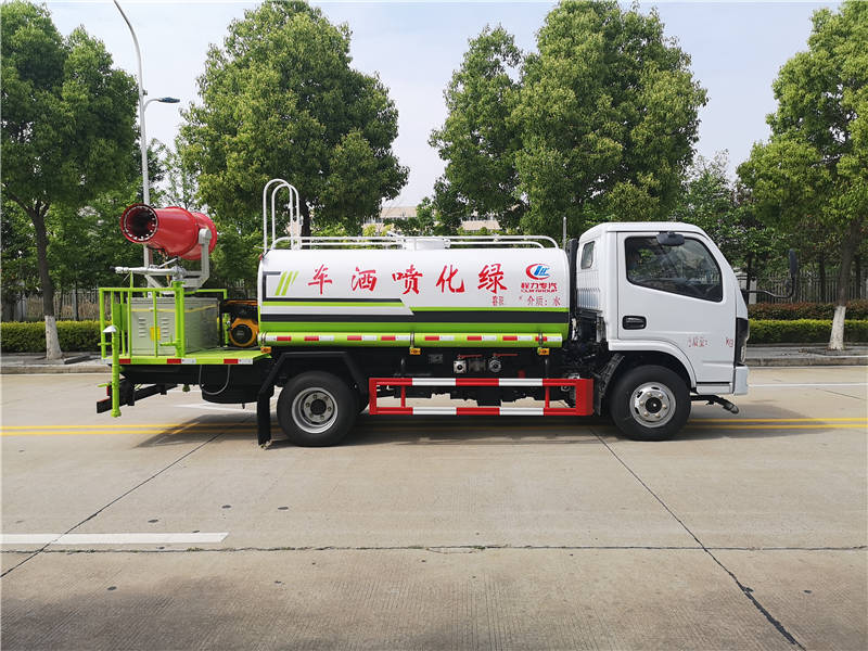5吨多功能抑尘车，东风5方雾炮车