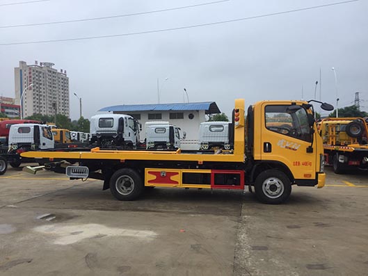 解放一拖二清障车