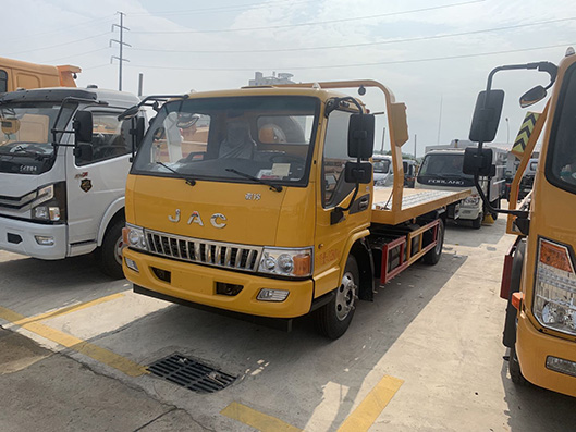 江淮骏铃V5一拖二清障车