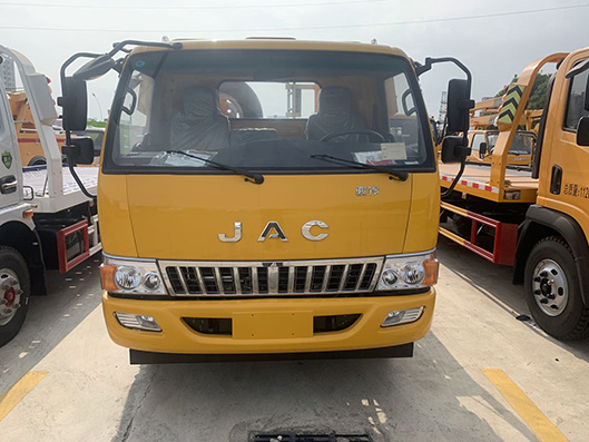 江淮骏铃V5一拖二清障车