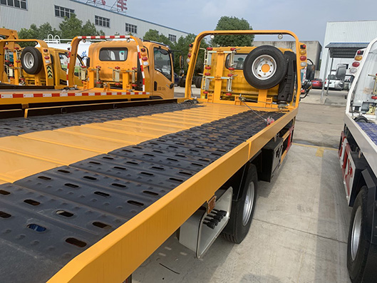 江淮骏铃V5一拖二清障车