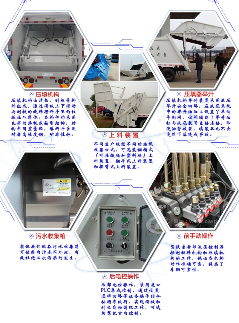 东风D9压缩垃圾车(10-12方)