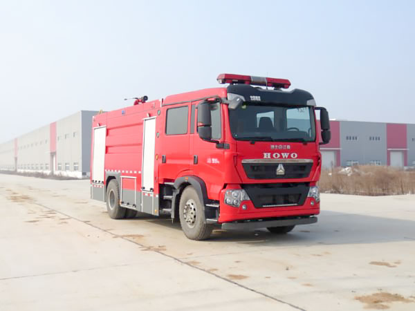 豪沃T5G(8吨) 水罐消防车