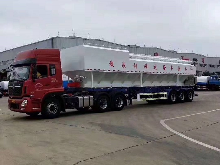 JHW9400ZSL散装饲料运输半挂车