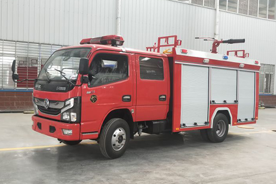 ​东风国六凯普特4吨水罐消防车图片