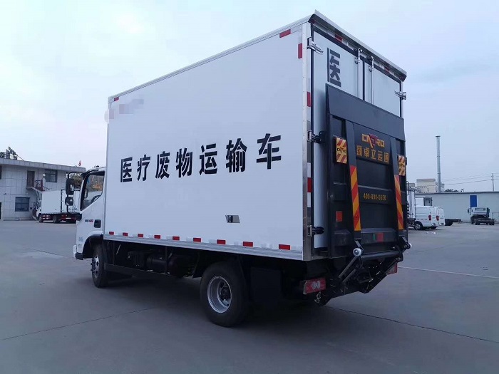 福田奥铃4米1蓝牌医疗废物转运车（国六）图片四