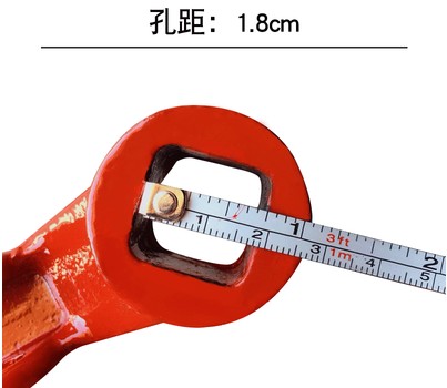 洒水车四位三通球阀阀门扳手图片二