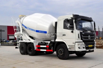 陕汽轩德后双桥8-10方混凝土搅拌运输车