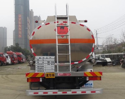 25吨东风天龙前四后八铝合金油罐车图片