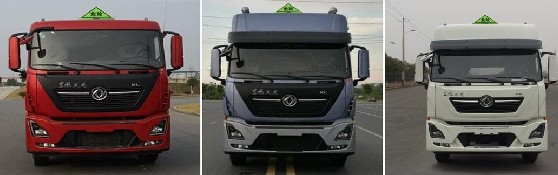 25吨东风天龙前四后八铝合金油罐车图片