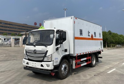 国六福田欧马可厢长5.1米1类爆破器材运输车