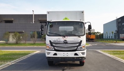 国六福田欧马可5.15米二类易燃气体厢式运输车