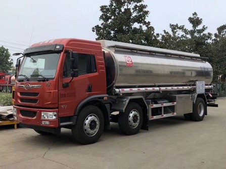 一汽青岛解放龙V小三轴铝合金供液车_SLS5253TGYC5V供液车