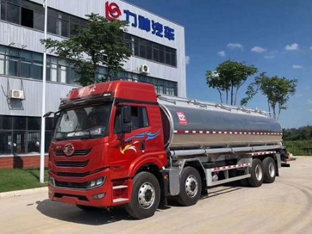 一汽青岛解放前四后八供液车_SLS5320GPGC5Q普通液体运输车