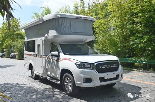 齐星大通T60单排越野升顶分时四驱房车_星浩DT2221-1（5座）齐星房车