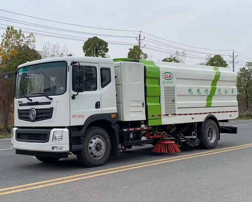 东风华神纯电动洗扫车 CL5180TXSBEV,东风华神纯电动洗扫车,纯电动洗扫车厂家,东风电动扫路车,纯电动洗扫车,新能源洗扫车