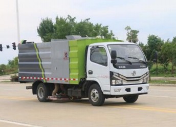 国六东风小多利卡中置吸尘车_凯力风牌KLF5070TXCE6吸尘车