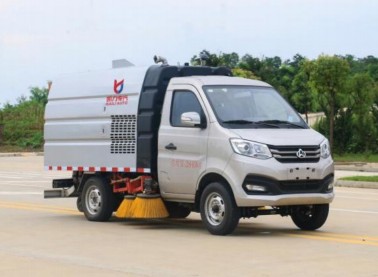 国六长安扫路车_2700轴距_凯力风牌KLF5031TSLS6扫路车