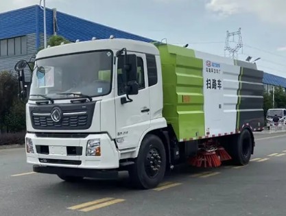 国六东风天锦扫路车_凯力风牌KLF5180TSLD6扫路车