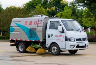 国六东风途逸扫路车_凯力风牌KLF5030TSLE6扫路车