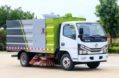 国六东风小多利卡扫路车_凯力风牌KLF5070TSLE6扫路车