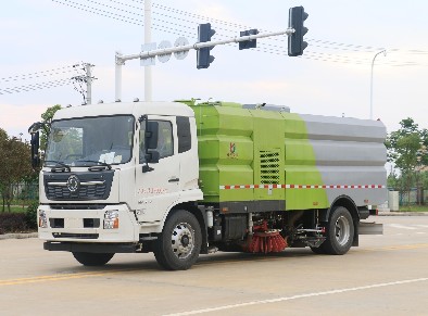 国六东风天锦洗扫车_威牌CLW5180TXSD6洗扫车