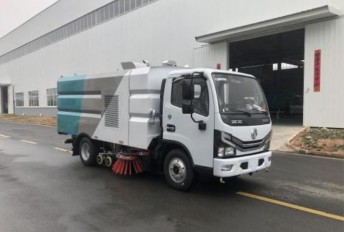 国六东风多利卡洗扫车_凯力风牌KLF5070TXSE6洗扫车